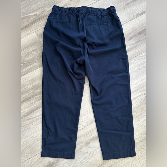 GAP Easy Pant drawstring pant in navy blue - Picture 3 of 5
